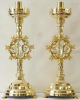 Gothic Altar Candlesticks